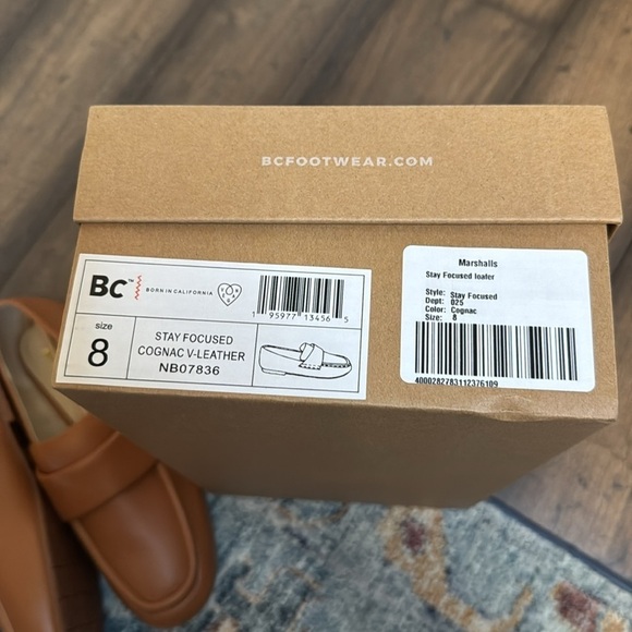 Born in California stay focused loafer in cognac brown size 8 ￼ - Picture 9 of 9